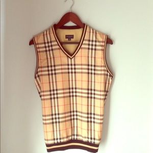 Authentic Burberry golf vest
